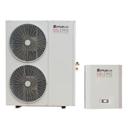 Pompa ciepła SOLEMIO marki SPRSUN 16.9 kW CGK-050V2LS 3-fazowa